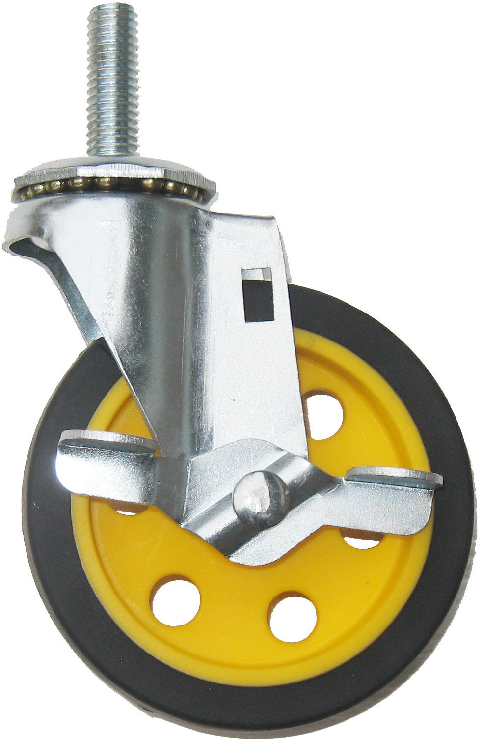 Carretilla Rocknroller Caster with Brake 4'' x 1'' (for R2 and R6)