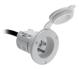 Minn Kota MKR-23 AC Power Port White Minn Kota MKR-23 AC Power Port White