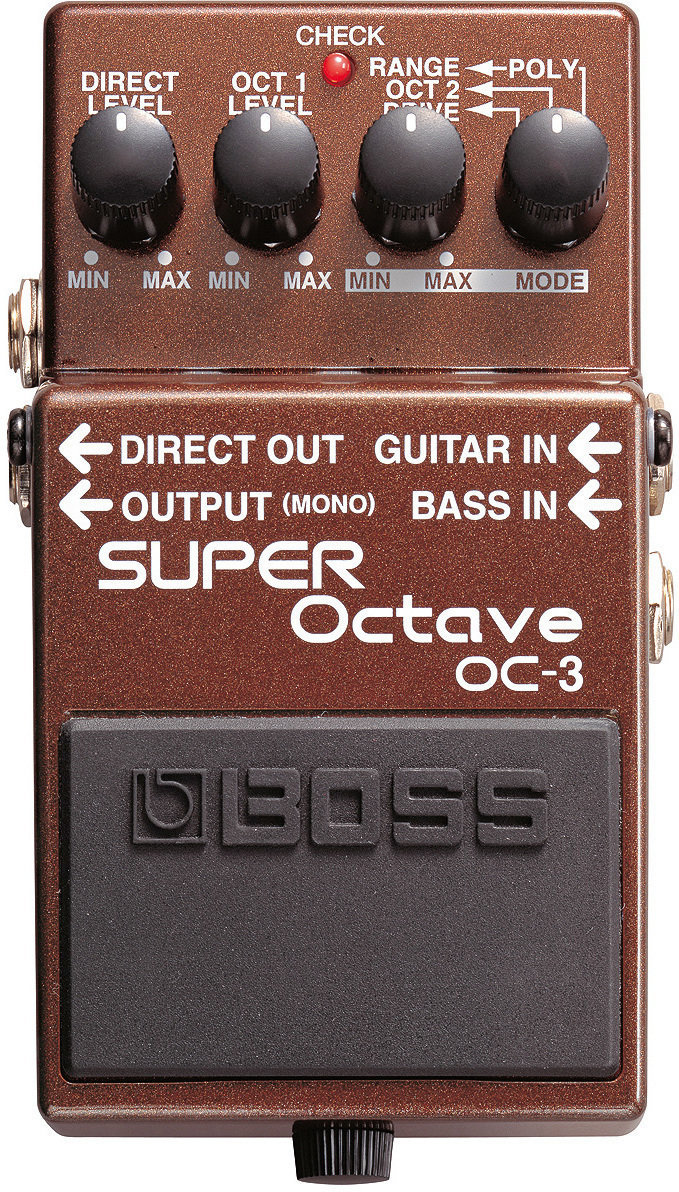 Efeito para guitarra Boss OC-3