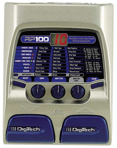 Multieffekt Digitech RP 100 A