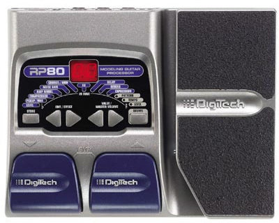 Multi-efeitos para guitarra Digitech RP 80
