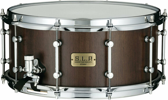 Snare Drum 14" Tama LGW1465-MBW S.L.P. Walnut 14" Matte Black Walnut - 1