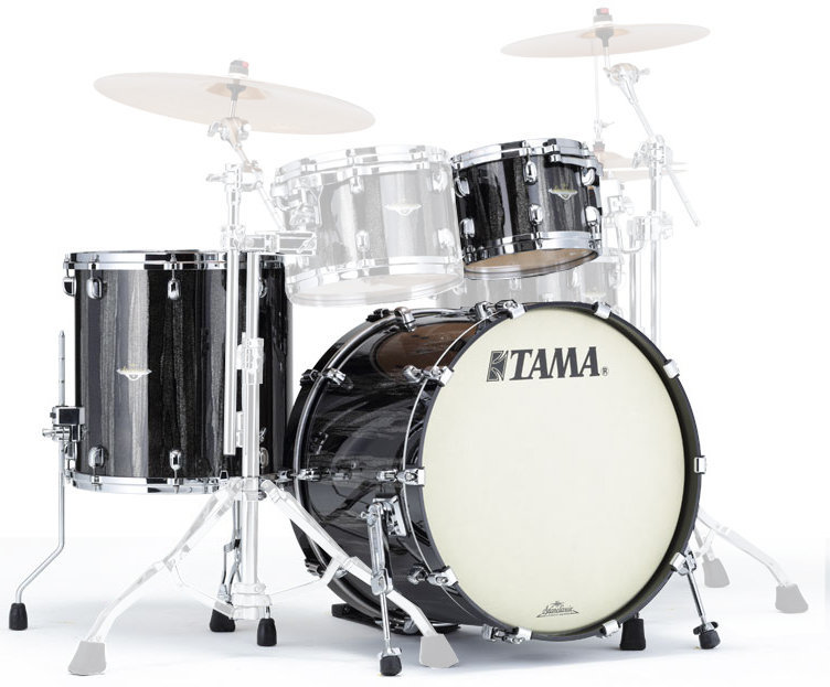 Akustik-Drumset Tama MA30CMBNS Starclassic Maple Black Clouds & Silver Linings