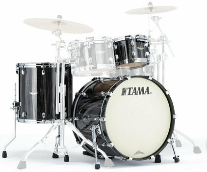 Akoestisch drumstel Tama MA30CMBNS Starclassic Maple Black Clouds & Silver Linings - 1