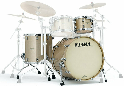 Set akustičnih bobnov Tama MA30CMBNS Starclassic Maple Champagne Sparkle - 1