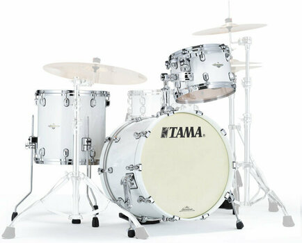 Akoestisch drumstel Tama MA30CMBNS Starclassic Maple Piano White - 1