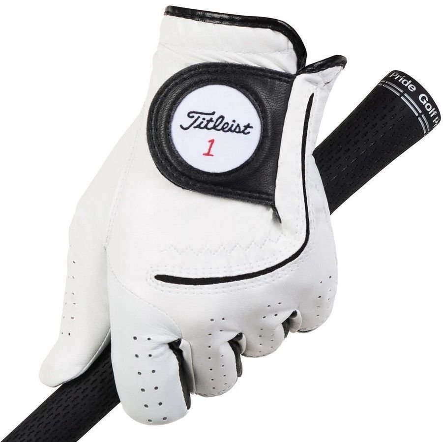 Handschuhe Titleist Players Flex Mens Golf Glove 2020 Left Hand for Right Handed Golfers White S