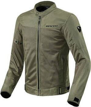 Textile Jacket Rev'it! Eclipse Dark Green L Textile Jacket - 1