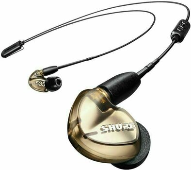 Wireless In-ear headphones Shure SE535-V+BT2-EFS Champagne - 1