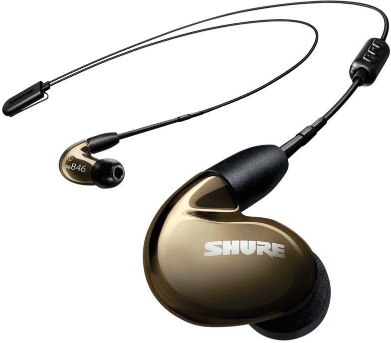 Безжични In-ear слушалки Shure SE846-BNZ+BT2-EFS Brown Безжични In-ear слушалки