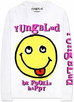 T-shirt Yungblud Raver Smile White L T-shirt - 1