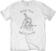 Camiseta de manga corta Billie Eilish Camiseta de manga corta Party Favour Unisex Blanco L