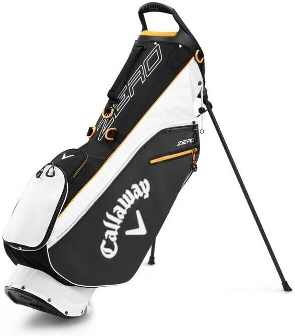 Geanta pentru golf Callaway Hyper Lite Zero Mavrik Black/White/Orange Geanta pentru golf