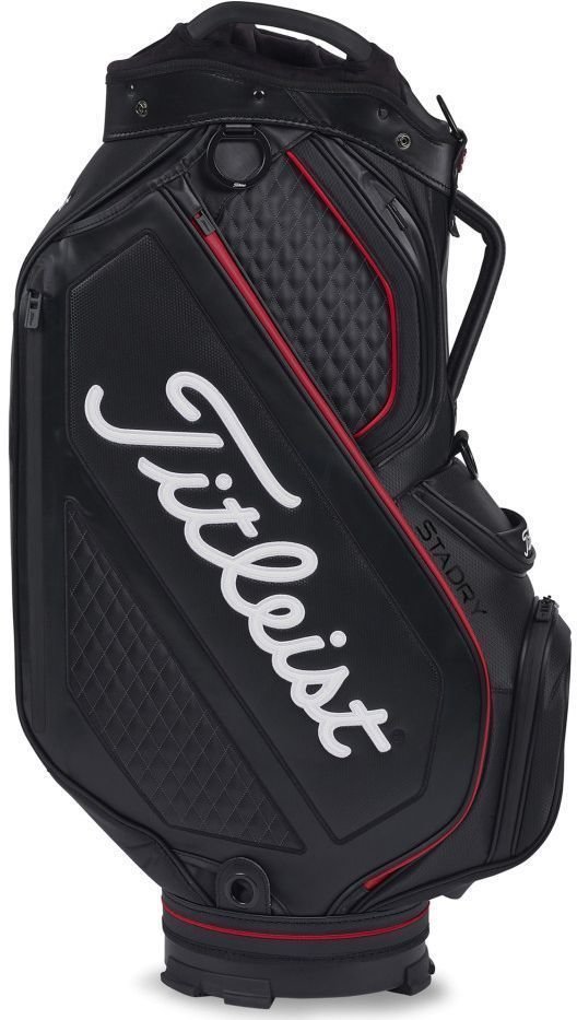 Golf torba Cart Bag Titleist Jet Black Premium Black Golf torba Cart Bag