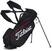 Golf torba Stand Bag Titleist Jet Black Black Golf torba Stand Bag