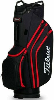 Saco de golfe Titleist Cart 14 Lightweight Black/Black/Red Saco de golfe - 1
