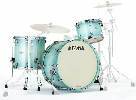 Akustik-Drumset Tama MA30CMS-LJB Starclassic Maple Light Jade Burst Black - 1