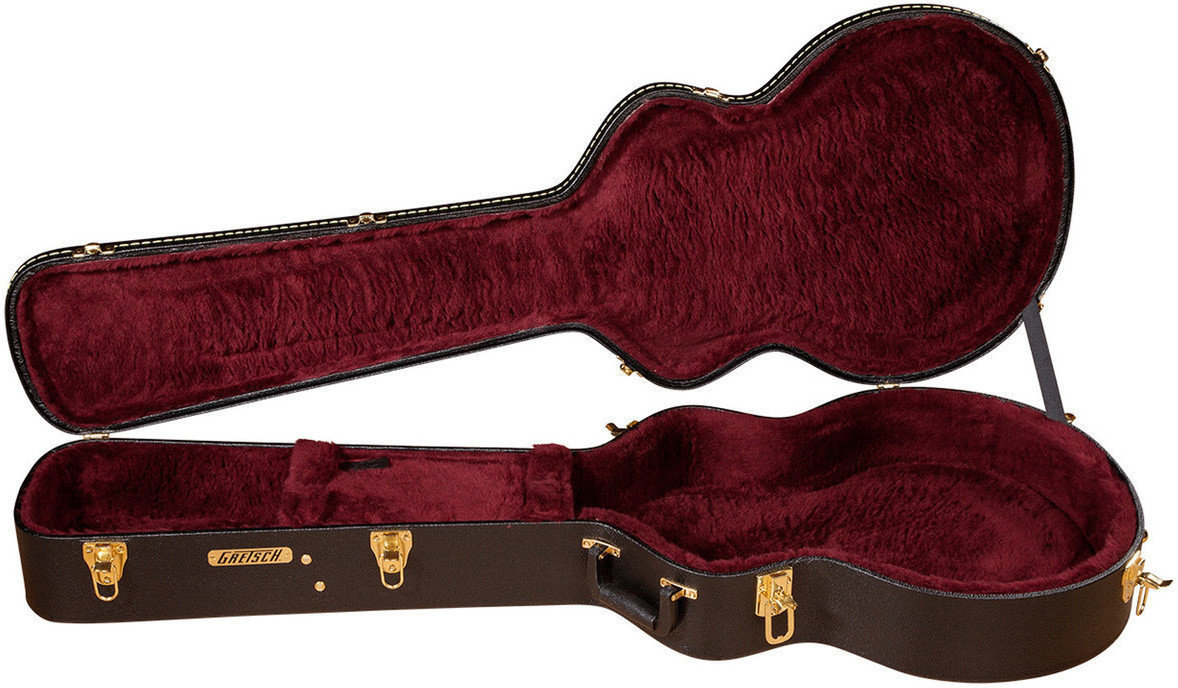 Cutie pentru chitară bas Gretsch G6248 Deluxe Hollow Body Bass Hardshell Case Cutie pentru chitară bas