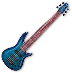 6-snarige basgitaar Ibanez ANB306 Blue 6-snarige basgitaar