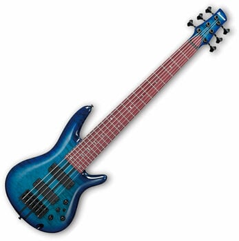 6-saitiger E-Bass, 6-Saiter E-Bass Ibanez ANB306 Blau - 1