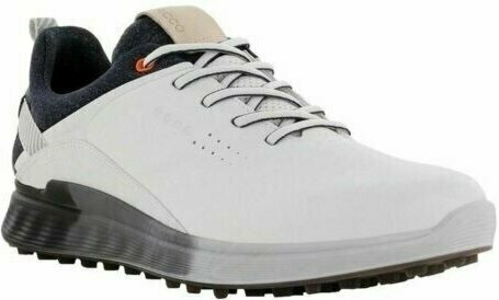 Chaussures de golf pour hommes Ecco S-Three White 42 - 1