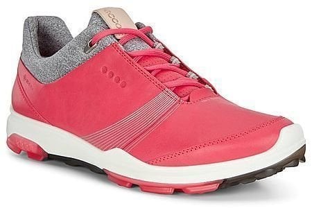 Calçado de golfe para mulher Ecco Biom Hybrid 3 Womens Golf Shoes Teaberry 41