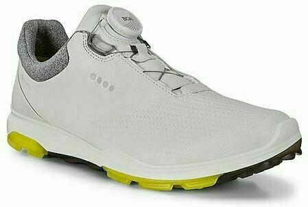 Calzado de golf de mujer Ecco Biom Hybrid 3 Womens Golf Shoes BOA White/Canary 36 - 1