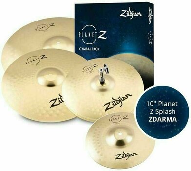 чинели комплект Zildjian Planet Z 4 Pack + 10'' Planet Z Splash чинели комплект - 1