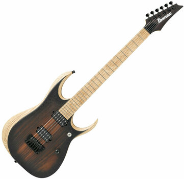 Elektrisk guitar Ibanez RGDIX6MRW Charcoal Brown Burst Flat - 1