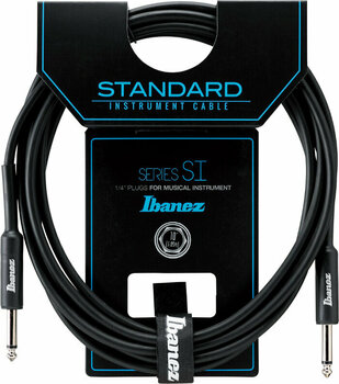 Instrument Cable Ibanez SI10 Black 3 m Straight - Straight - 1