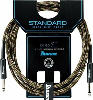 Instrument Cable Ibanez SI10-CGR Green 3 m Straight - Straight - 1