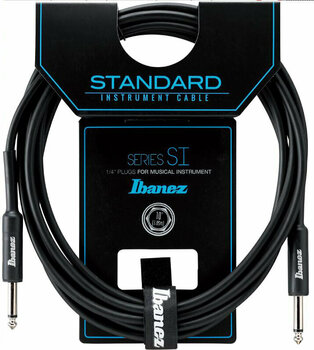 Instrument Cable Ibanez SI20 Black 6 m Straight - Straight - 1