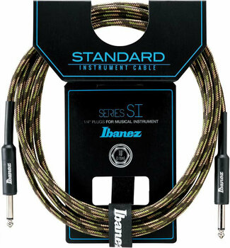Instrument Cable Ibanez SI20-CGR Green 6 m Straight - Straight - 1