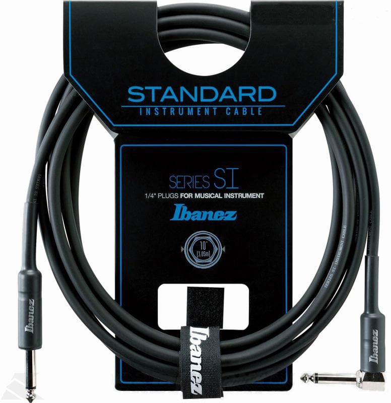 Instrument Cable Ibanez SI20L Black 6 m Straight - Angled