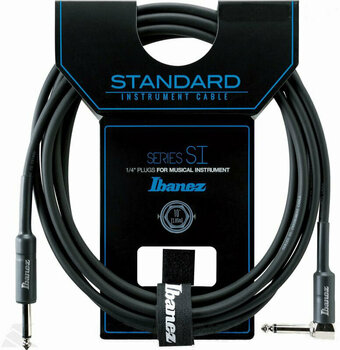 Instrument Cable Ibanez SI20L Black 6 m Straight - Angled - 1