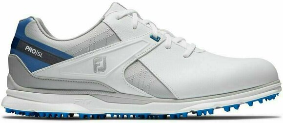 Chaussures de golf pour hommes Footjoy Pro SL White/Grey/Blue 42 - 1
