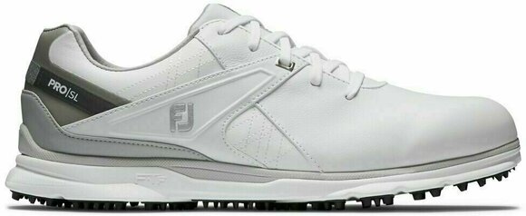 Férfi golfcipők Footjoy Pro SL White/Grey 45 - 1