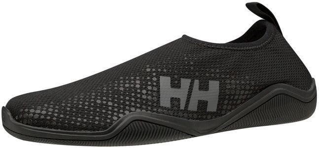 Womens Sailing Shoes Helly Hansen Women's Crest Watermoc Black/Charcoal 36