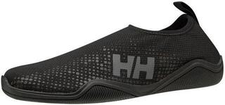 Womens seglarskor Helly Hansen Women's Crest Watermoc Black/Charcoal