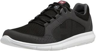 Miesten purjehduskengät Helly Hansen Men's Ahiga V4 Hydropower Jet Black/White/Silver Grey/Excalibur