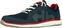 Mens Sailing Shoes Helly Hansen Ahiga V4 Hydropower Navy/Flag Red/Off White 44.5