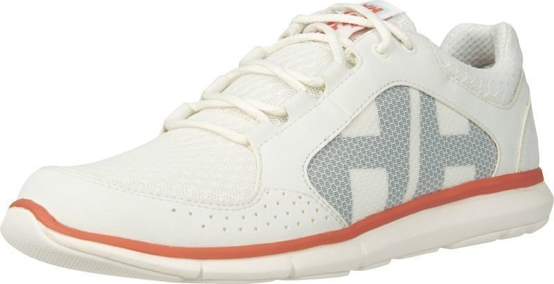 Womens Sailing Shoes Helly Hansen Women's Ahiga V4 Hydropower Aqua-Trainers Off White/Shell Pink/Blue Tint 37