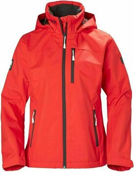 Giacca Helly Hansen Women's Crew Hooded Giacca Alert Red M - 1