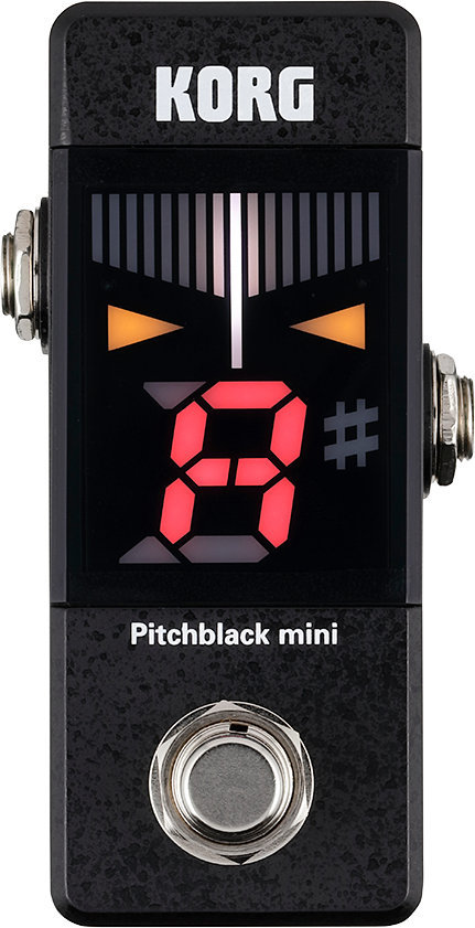 Pédale accordeur chromatique Korg Pitchblack Mini