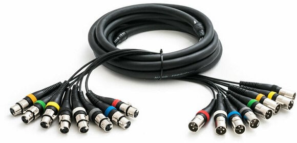 Cablu complet multicolor Soundking BA182 5 m - 1