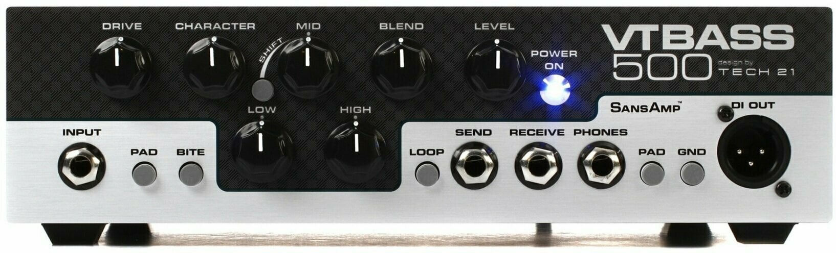 ベース TECH21 VT BASS 500 Sansamp Tech 21 VT-500 Solid-State Bass Amplifier - Muziker