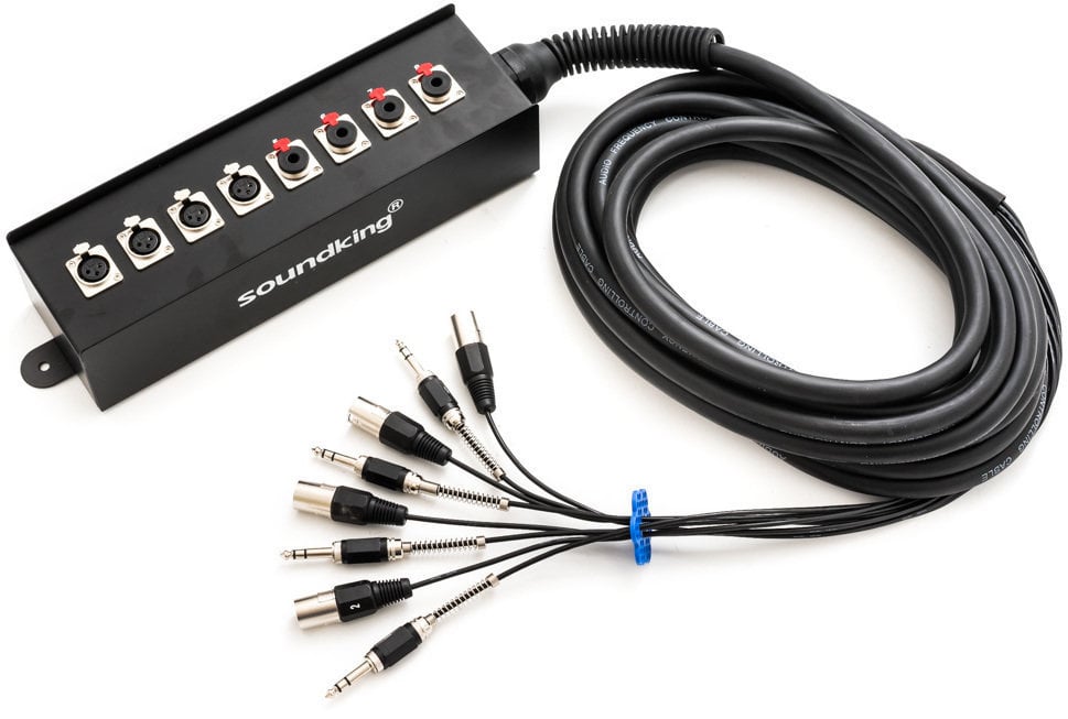 Cablu complet multicolor Soundking AH401-4 10 m