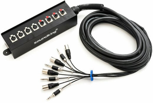Cablu complet multicolor Soundking AH401-4 10 m - 1