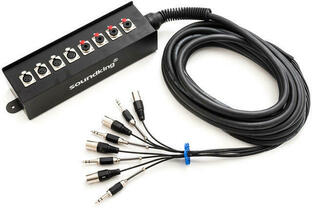 Soundking AH401-4 10 m Cable multifilar (Como nuevo)