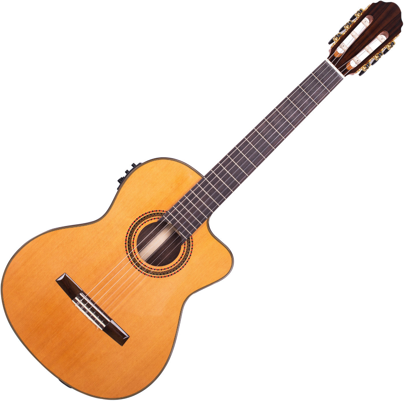 Guitarra clássica com pré-amplificador Valencia CCG1